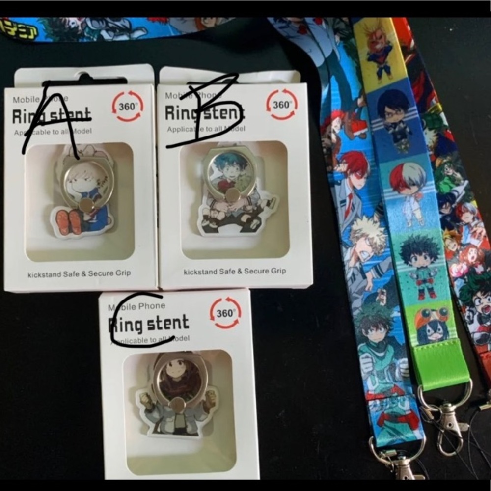 My hero academia Phone holder etc